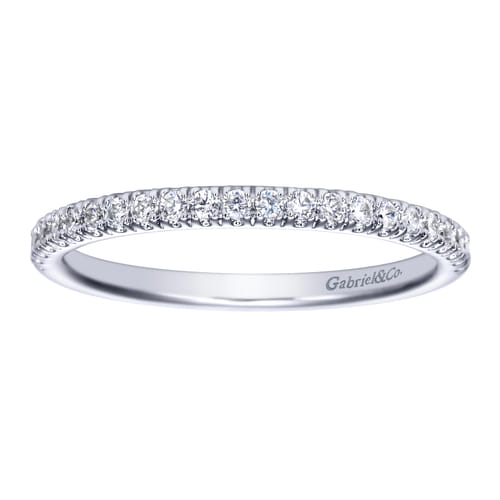 14K White Gold   Matching Wedding Band