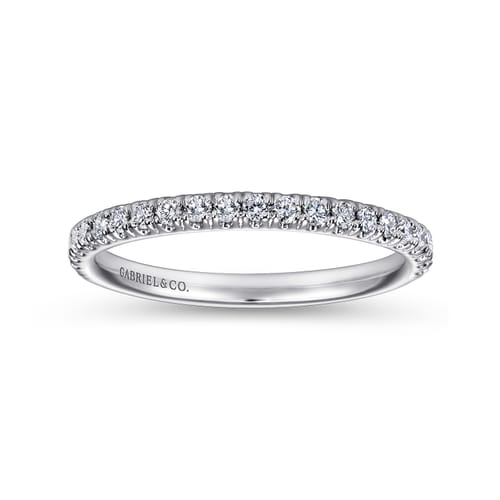 14K White Gold Matching Wedding Band 14K White Gold Matching Wedding Band