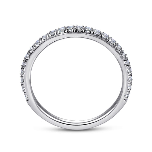 14K White Gold   Matching Wedding Band