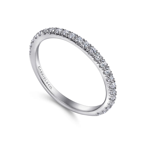14K White Gold   Matching Wedding Band