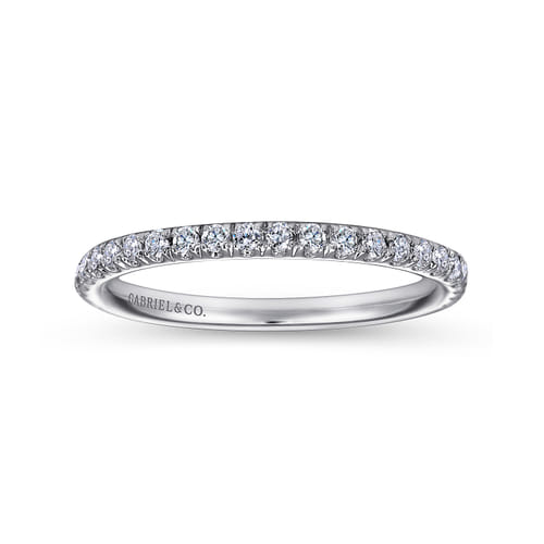 14K White Gold   Matching Wedding Band