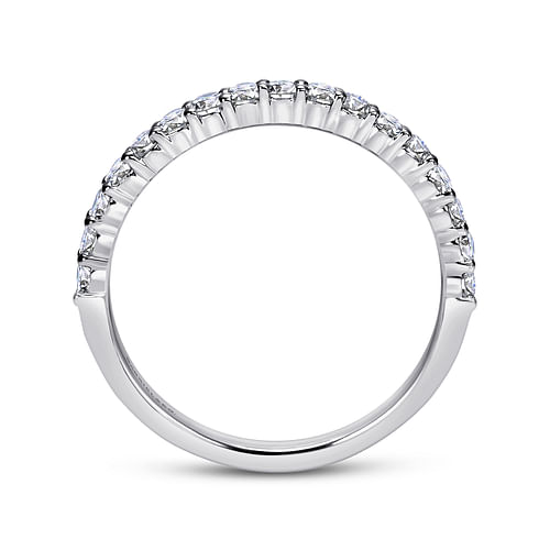 14K White Gold   Matching Wedding Band