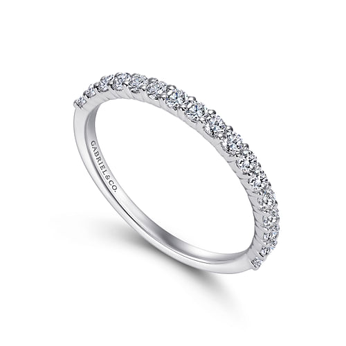 14K White Gold   Matching Wedding Band