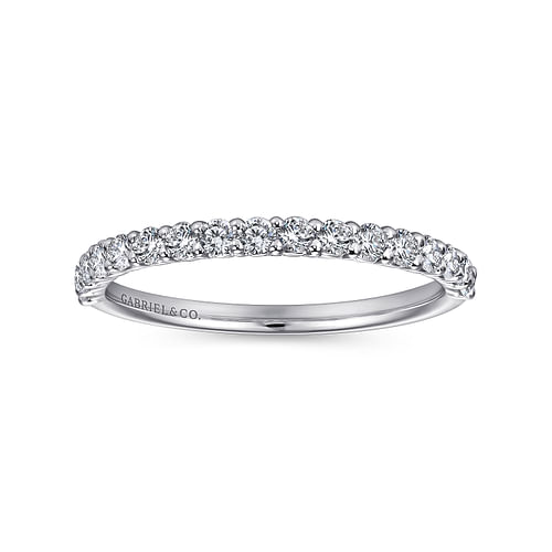 14K White Gold   Matching Wedding Band