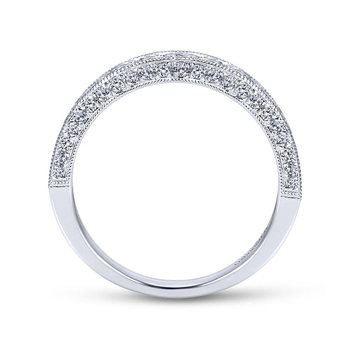 14K White Gold   Matching Wedding Band