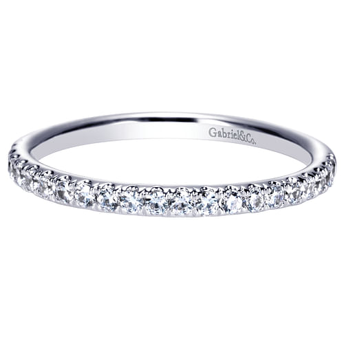 14K White Gold   Matching Wedding Band