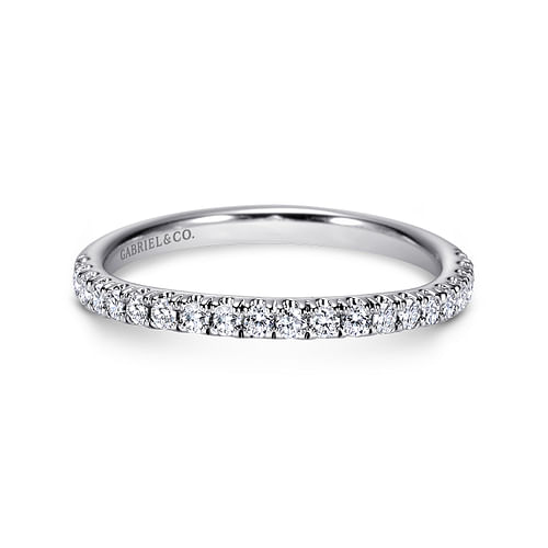 14K White Gold   Matching Wedding Band