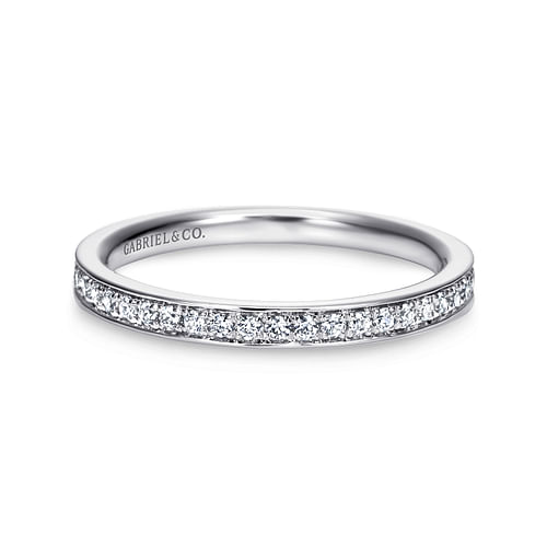 14K White Gold   Matching Wedding Band