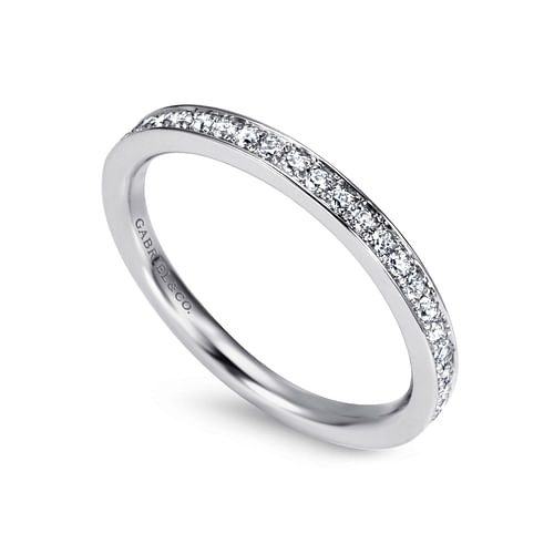 14K White Gold   Matching Wedding Band