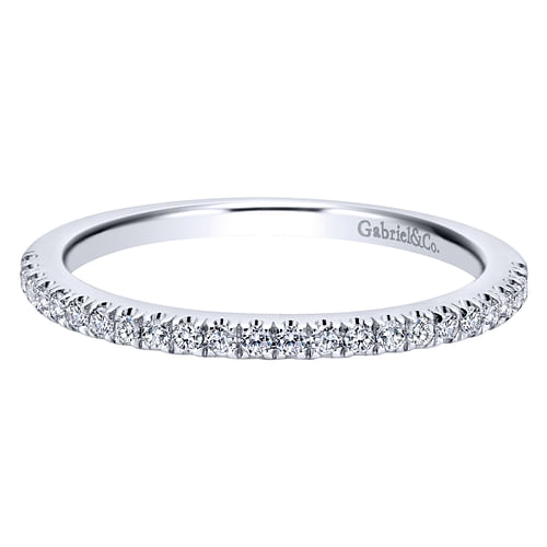 14K White Gold   Matching Wedding Band