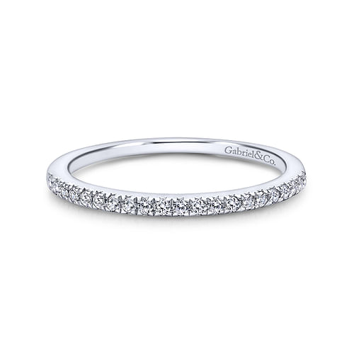 14K White Gold   Matching Wedding Band