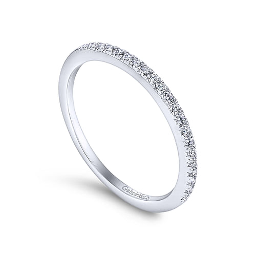 14K White Gold   Matching Wedding Band