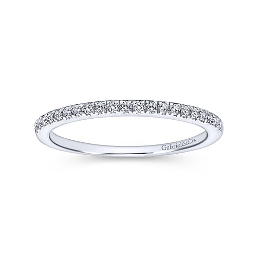 14K White Gold   Matching Wedding Band