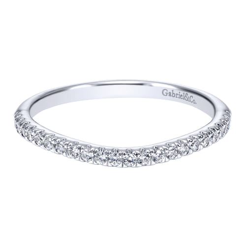 14K White Gold   Matching Wedding Band