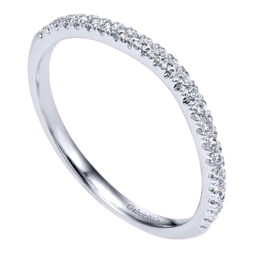 14K White Gold   Matching Wedding Band