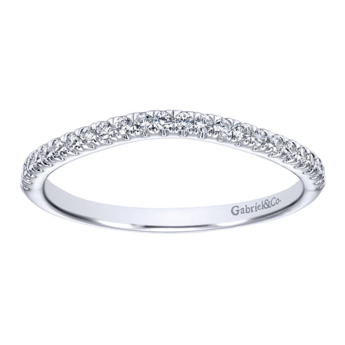 14K White Gold   Matching Wedding Band