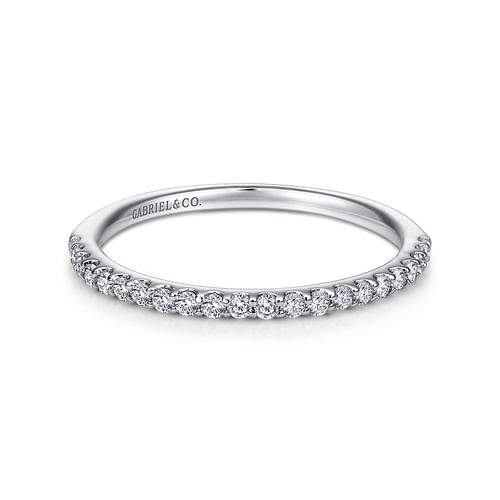 14K White Gold   Matching Wedding Band