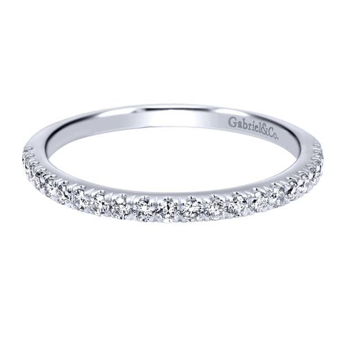 14K White Gold   Matching Wedding Band