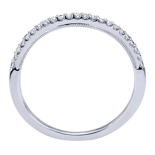 14K White Gold   Matching Wedding Band