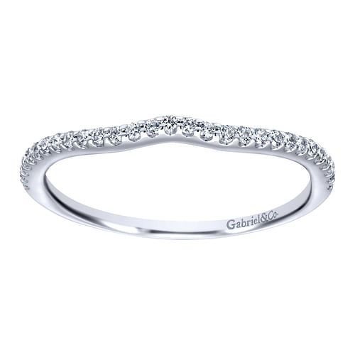 14K White Gold   Matching Wedding Band