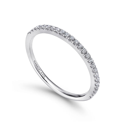 14K White Gold   Matching Wedding Band