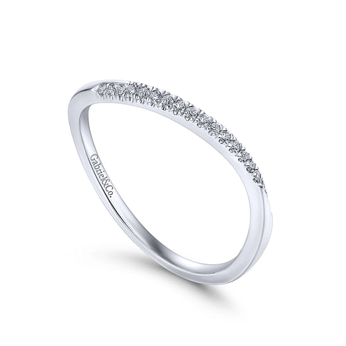 14K White Gold   Matching Wedding Band