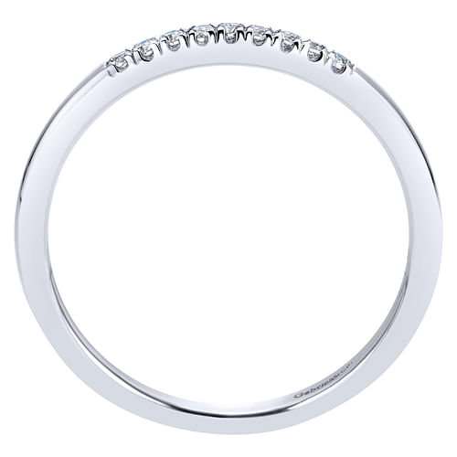 14K White Gold   Matching Wedding Band