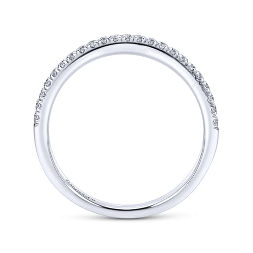 14K White Gold   Matching Wedding Band