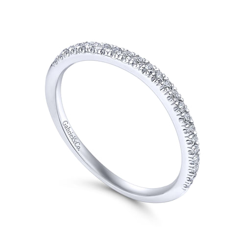 14K White Gold   Matching Wedding Band