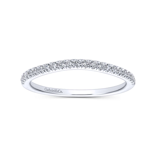 14K White Gold   Matching Wedding Band