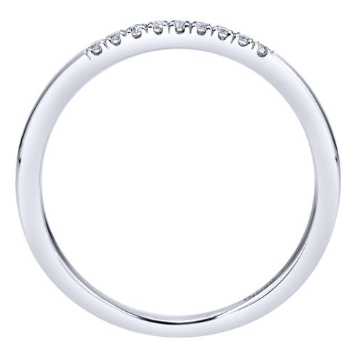 14K White Gold   Matching Wedding Band