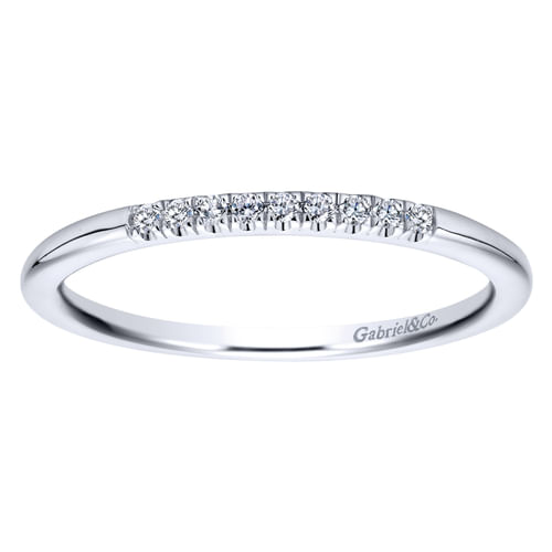 14K White Gold   Matching Wedding Band