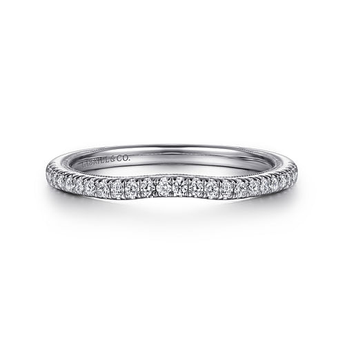 14K White Gold   Matching Wedding Band