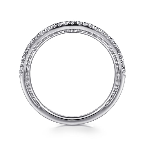 14K White Gold   Matching Wedding Band