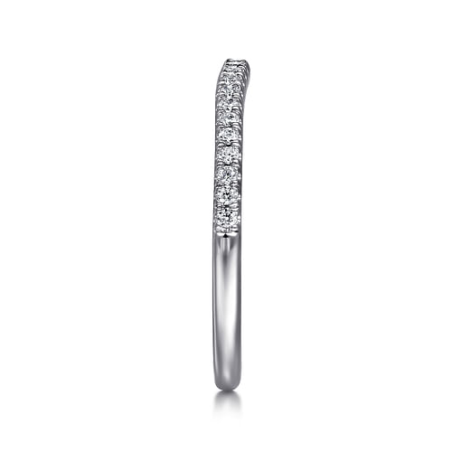 14K White Gold   Matching Wedding Band