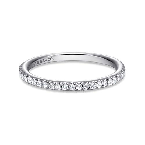 14K White Gold   Matching Wedding Band