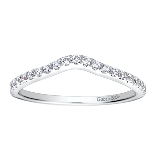 14K White Gold   Matching Wedding Band
