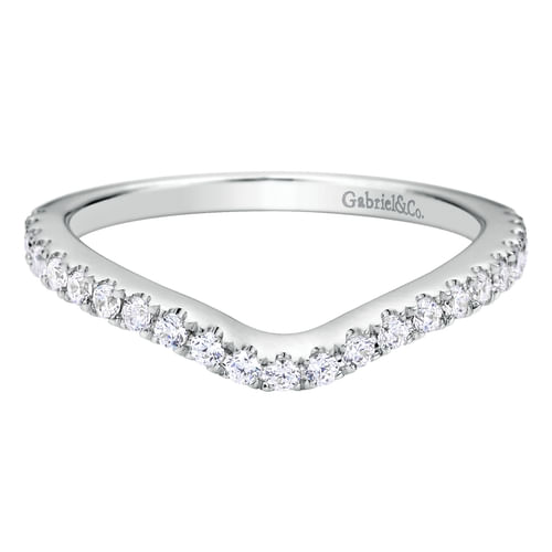 14K White Gold   Matching Wedding Band
