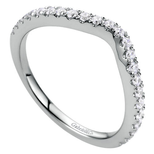 14K White Gold   Matching Wedding Band