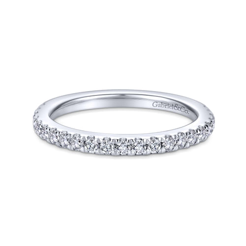 14K White Gold   Matching Wedding Band