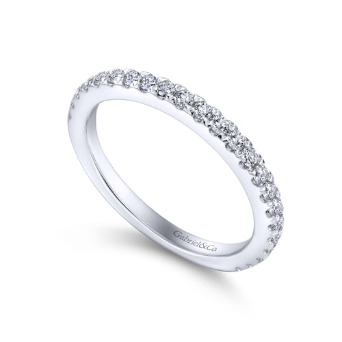 14K White Gold   Matching Wedding Band