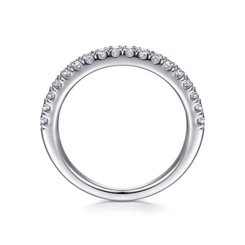 14K White Gold   Matching Wedding Band