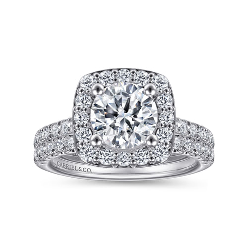 14K White Gold   Matching Wedding Band