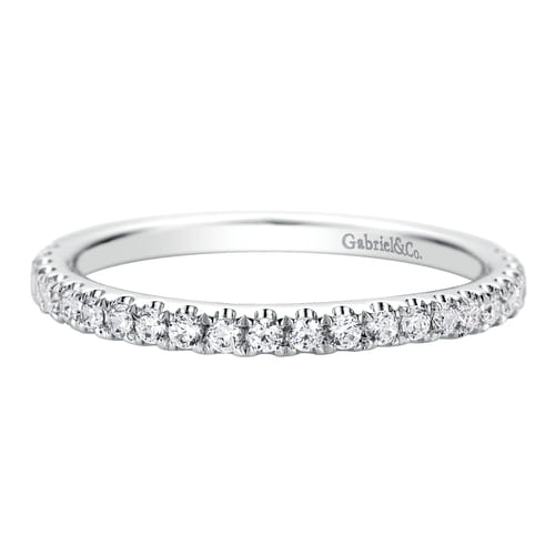 14K White Gold Matching Wedding Band 14K White Gold Matching Wedding Band