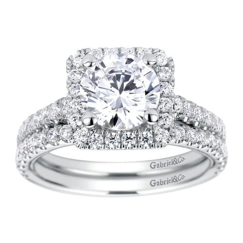 14K White Gold Matching Wedding Band 14K White Gold Matching Wedding Band