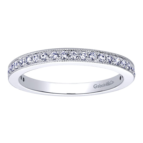14K White Gold   Matching Wedding Band