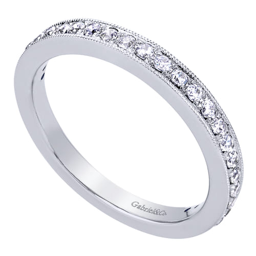 14K White Gold   Matching Wedding Band