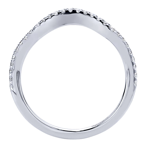 14K White Gold   Matching Wedding Band