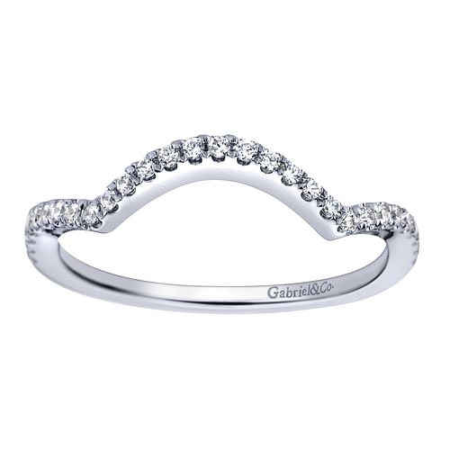 14K White Gold   Matching Wedding Band