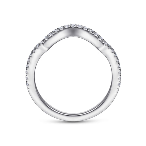 14K White Gold   Matching Wedding Band